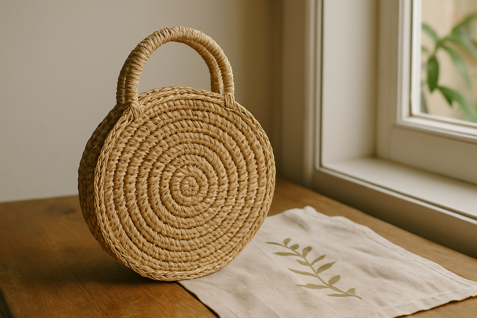 🧺 Raffia Eco Vita de DMC: Ideas de Decoración para el Hogar con Estilo Natural