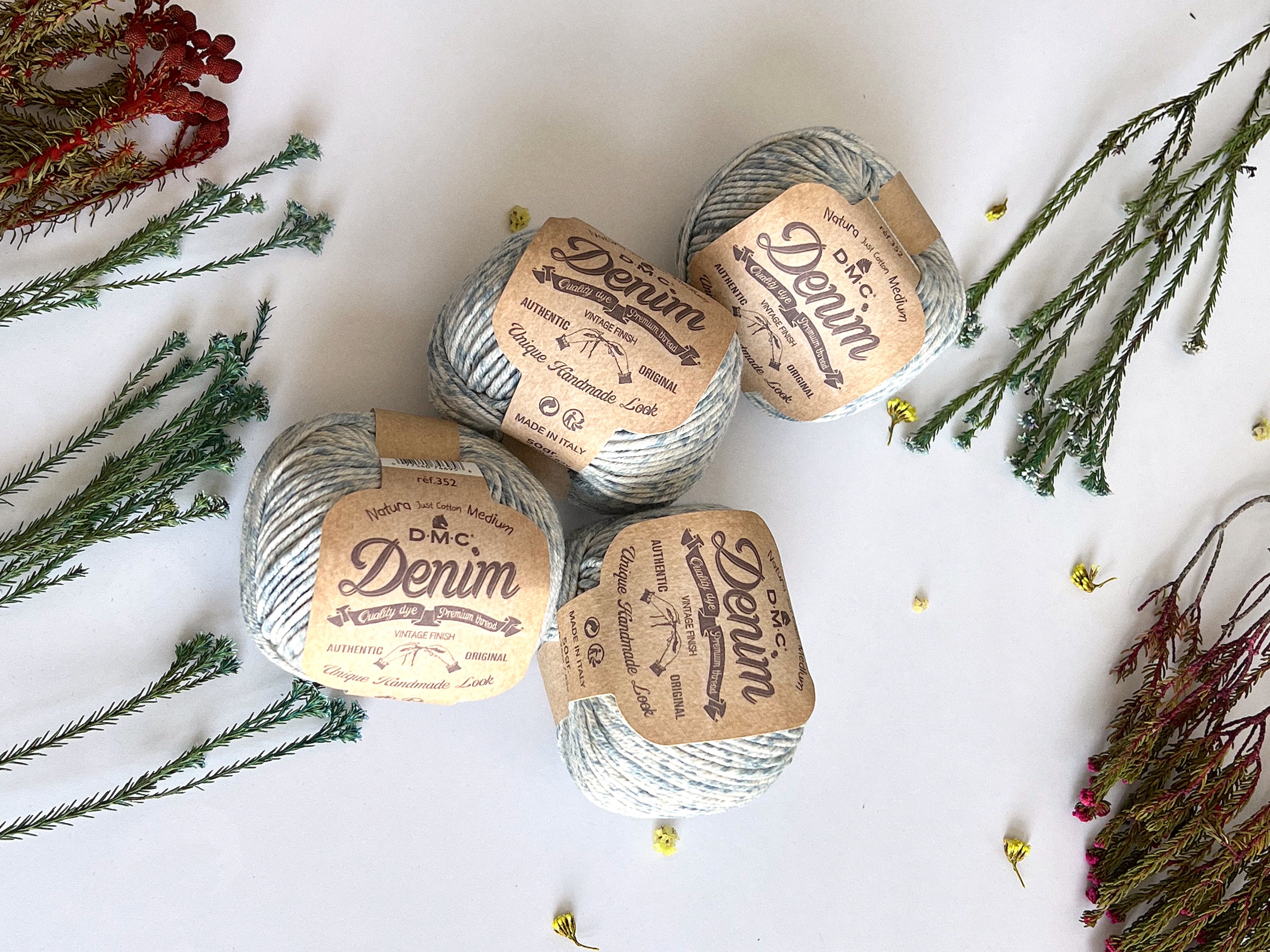 DMC Denim: La Lana con Efecto Vaquero para Proyectos Únicos