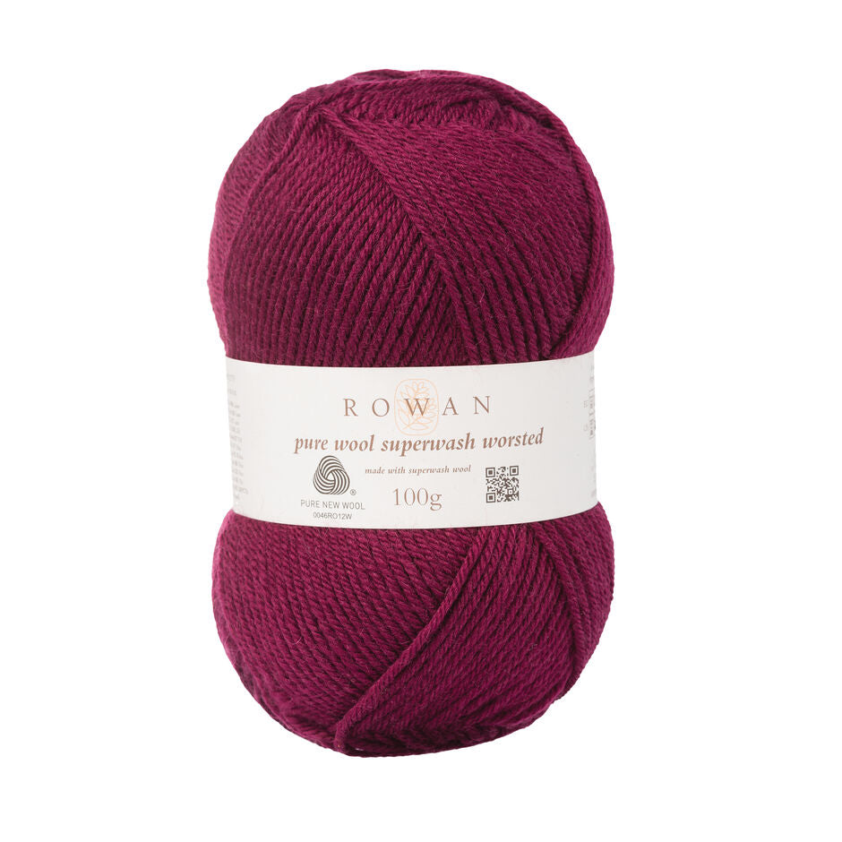 Pure Wool Superwash Worsted - Versatilidad y Color en Pura Lana