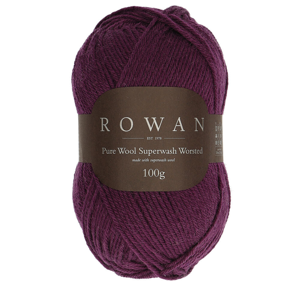 Pure Wool Superwash Worsted - Versatilidad y Color en Pura Lana