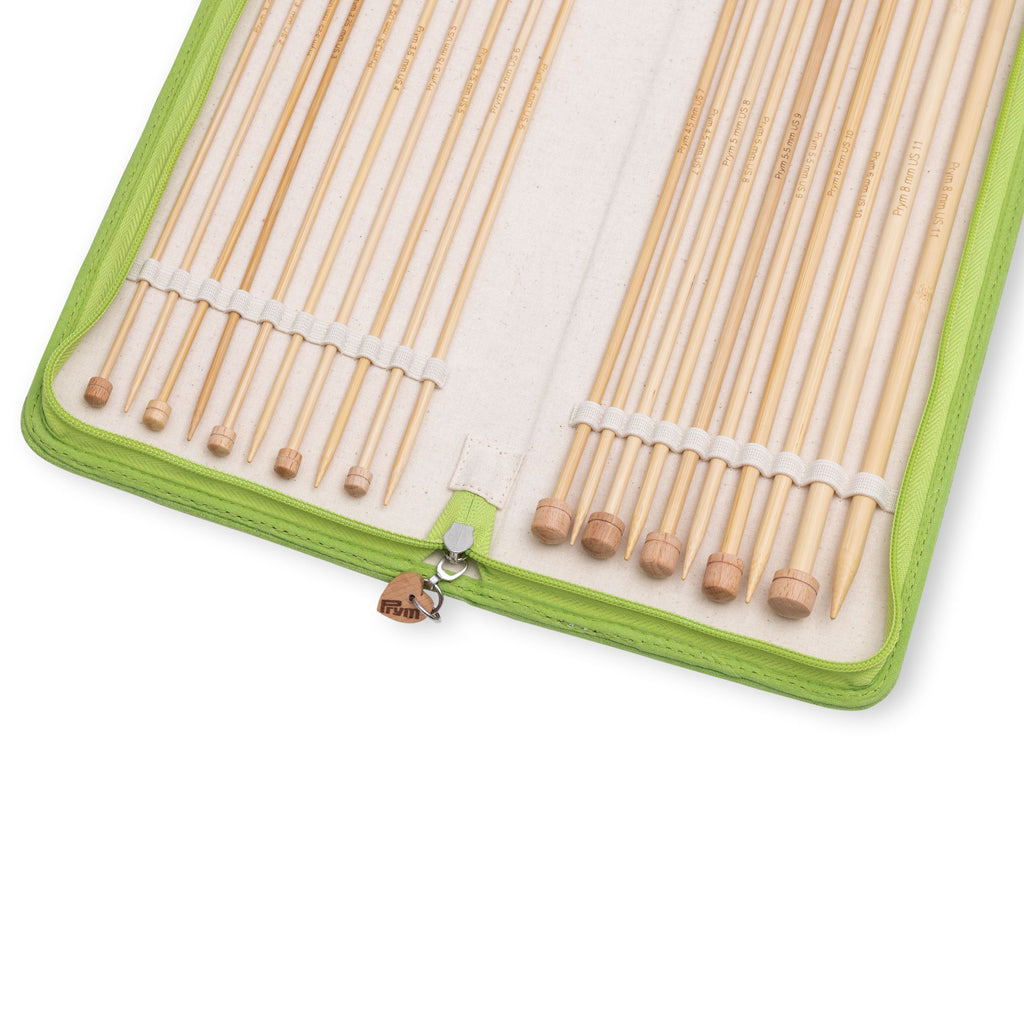 Set of Bamboo Knitting Needles 33 cm by Prym 222930: Knitting with Comfort and Sustainability