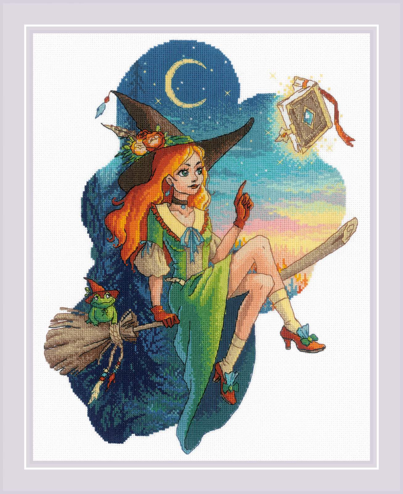 Riolis Cross Stitch Kit - Magic Lessons, 2015