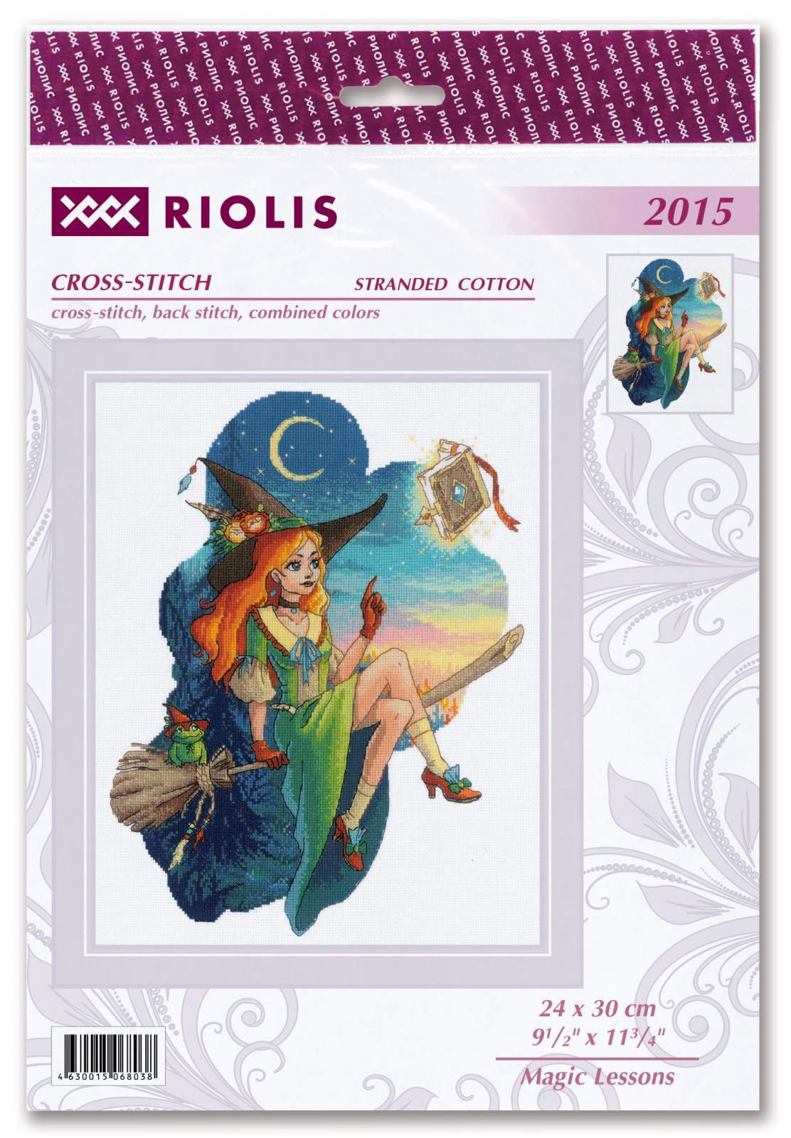 Riolis Cross Stitch Kit - Magic Lessons, 2015