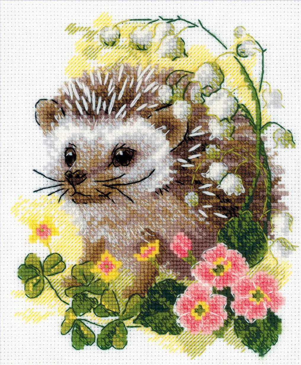 Cross Stitch Embroidery Kit - "Forest Dweller" - Riolis 2093