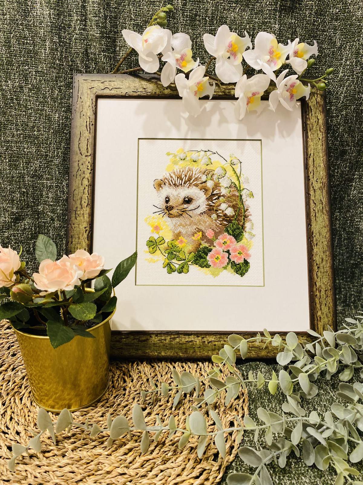 Cross Stitch Embroidery Kit - "Forest Dweller" - Riolis 2093