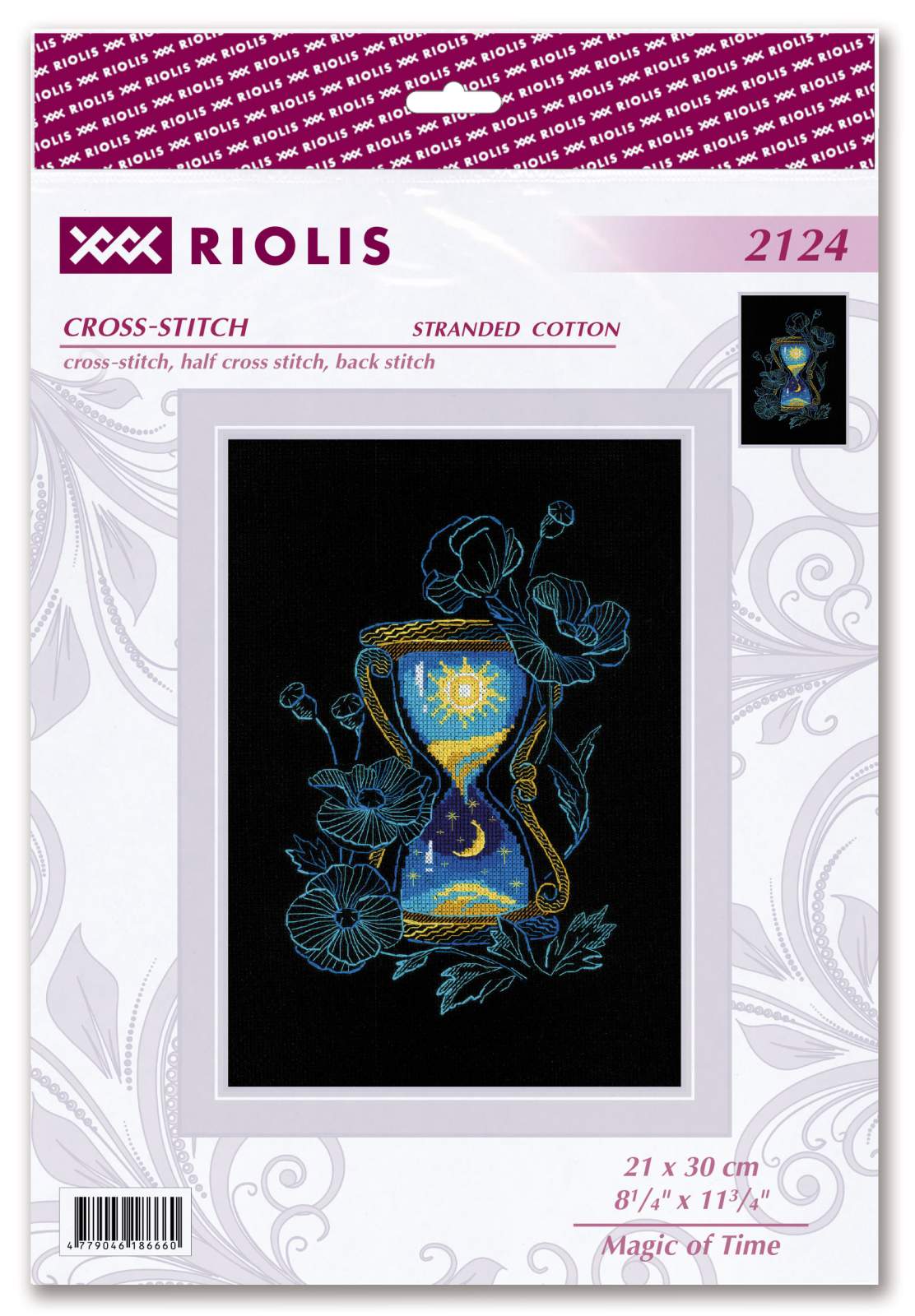 Cross Stitch Kit - "Magic of Time" - Riolis 2124