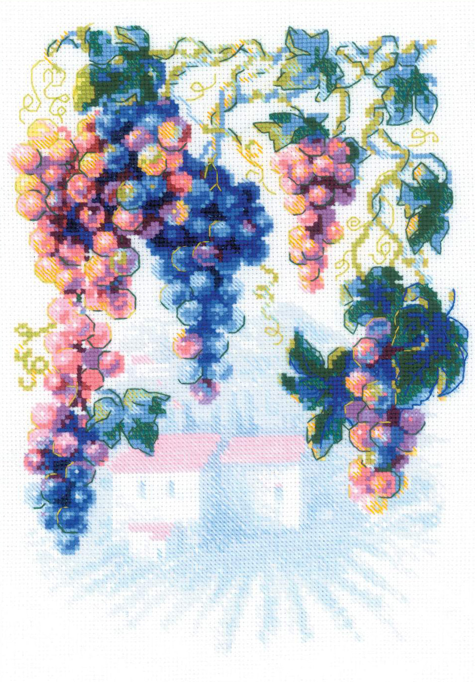 Cross Stitch Embroidery Kit - "Generous Grapevine" - Riolis 2135