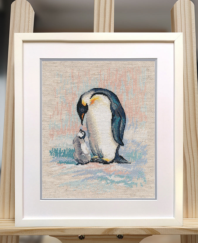 Kreuzstichset „Pinguine“ 1606 Oven