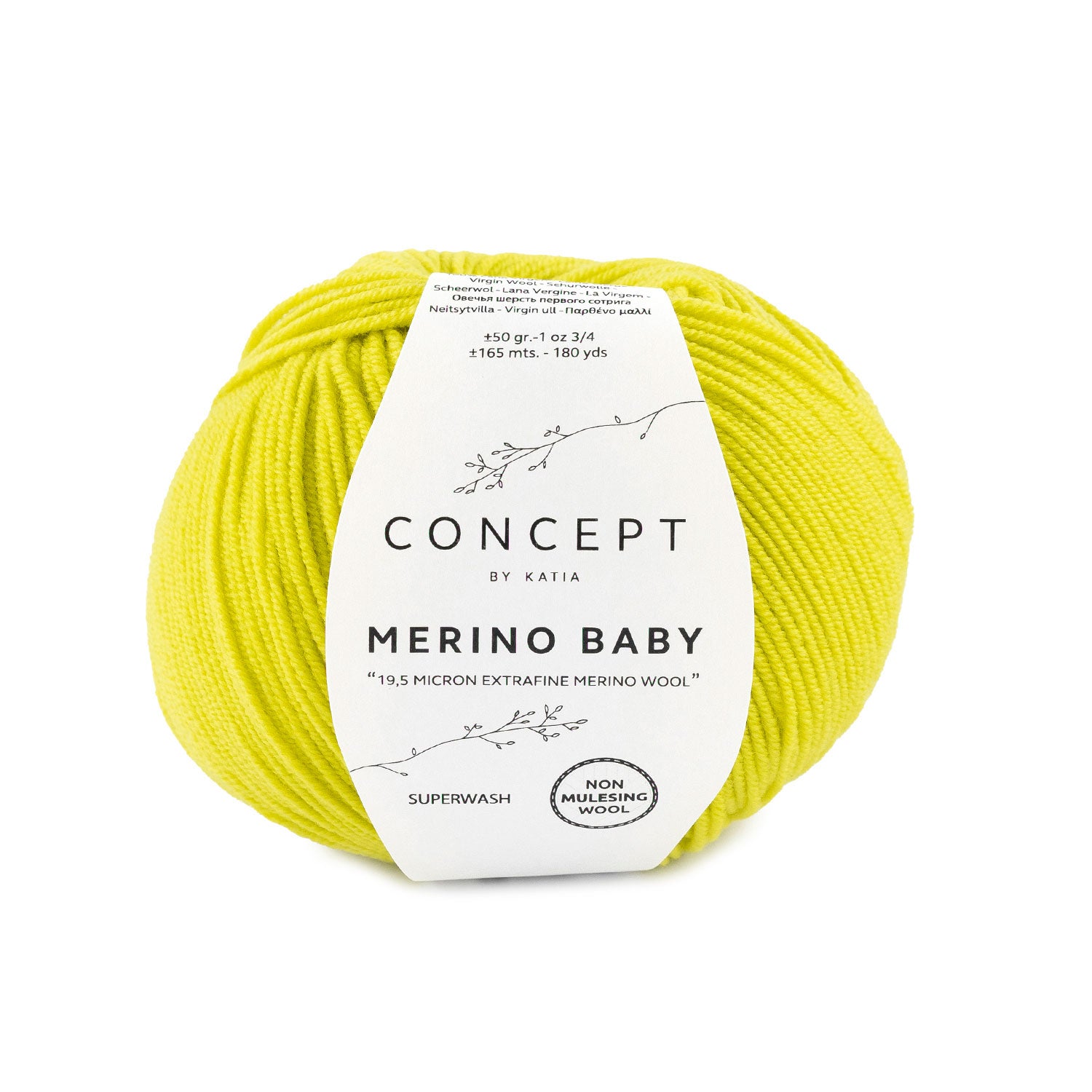 Katia Merino Baby - Soft wool for delicate skin of babies and children