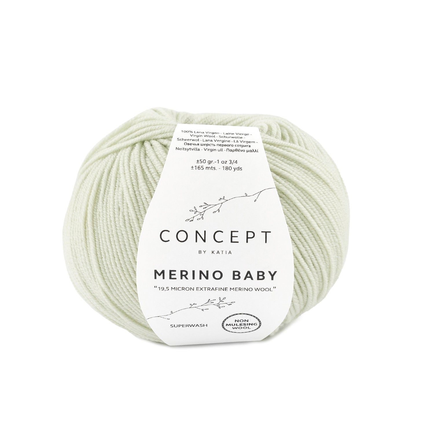 Katia Merino Baby - Soft wool for delicate skin of babies and children