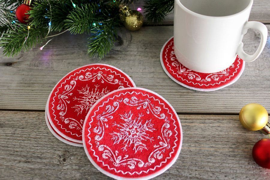 Winter patterns - ST-1013 MP Studia - Kit de punto de cruz