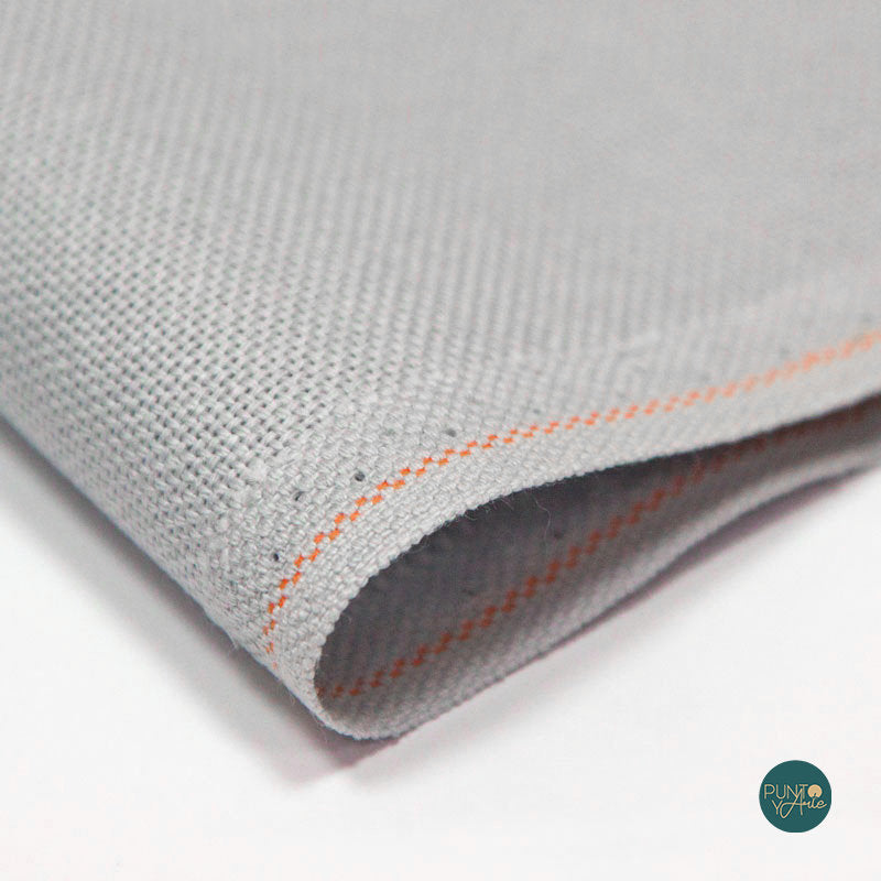 Tela Lugana 25 ct. 3835/713 - Zweigart (Color Pewter) - Tela para Punto de Cruz