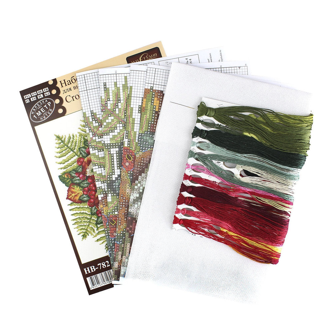Kit de Punto de Cruz 'Along Forest Paths' - SNV-782 MP Studia