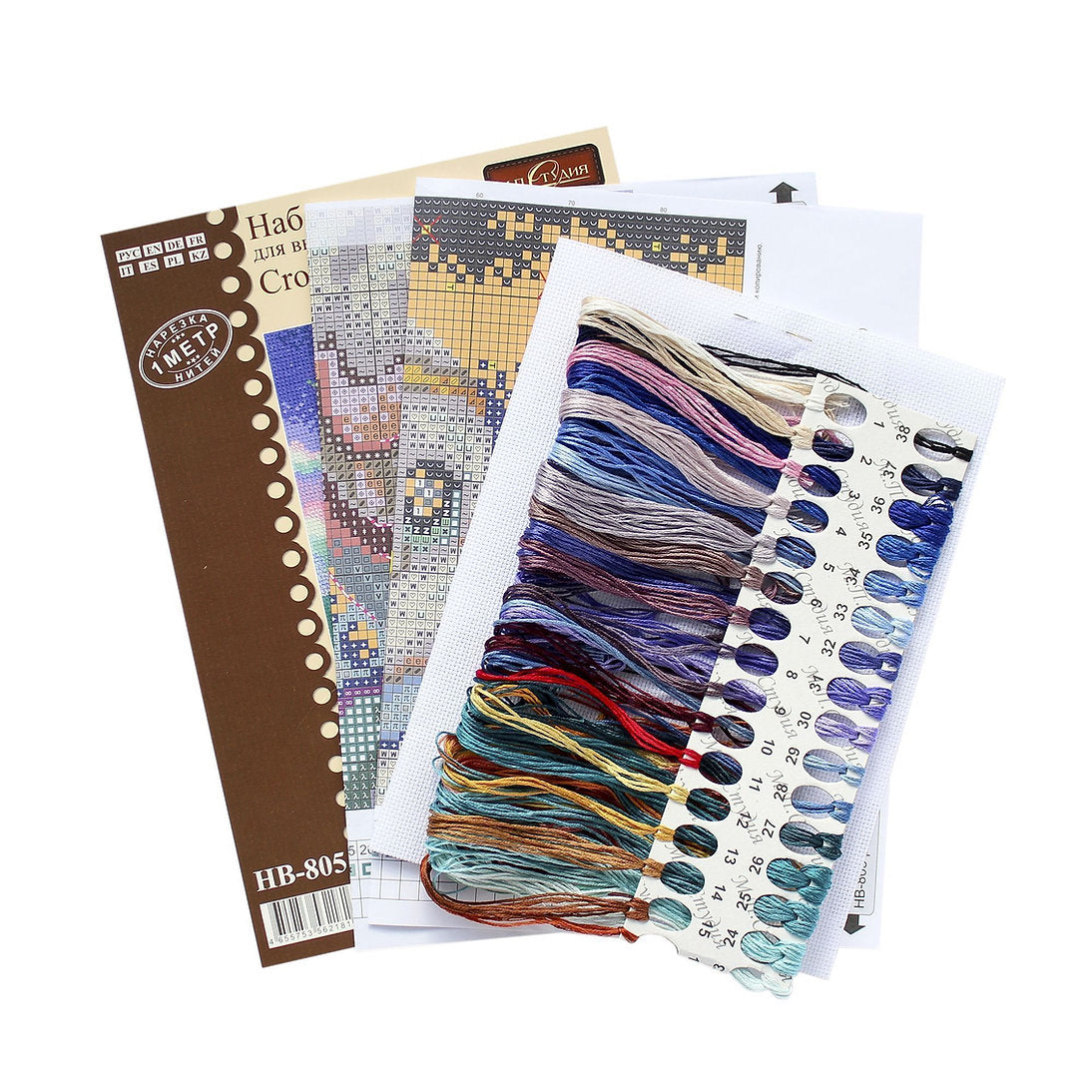 Kind Owl - SNV-805 MP Studia - Kit de punto de cruz