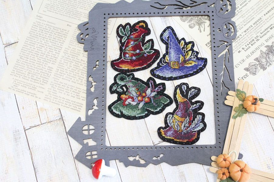 Sombreros Magicos - ST-1024 MP Studia - Kit de punto de cruz