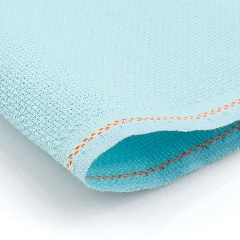 Tela AIDA 14 ct. 3706/5146 Aqua de ZWEIGART para punto de cruz