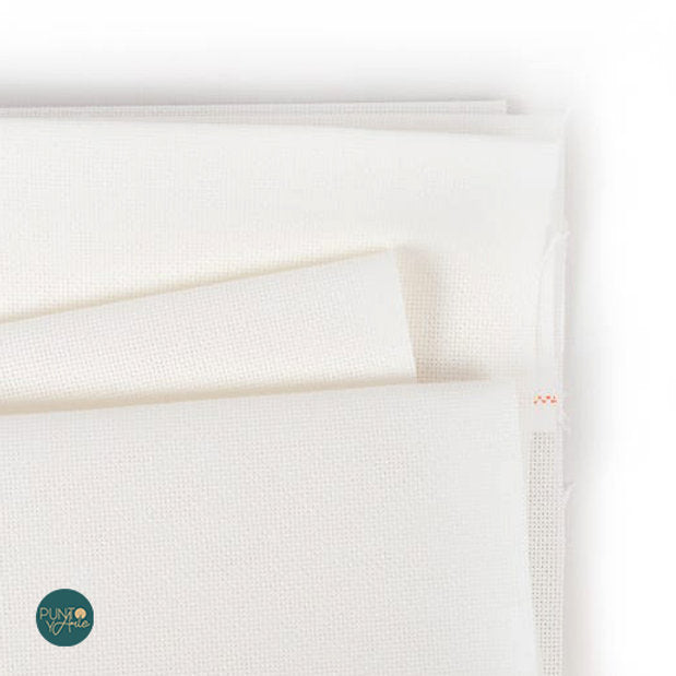 Tela Lugana 25 ct. 3835/101 - Zweigart (Blanco Roto) - Tela para Punto de Cruz