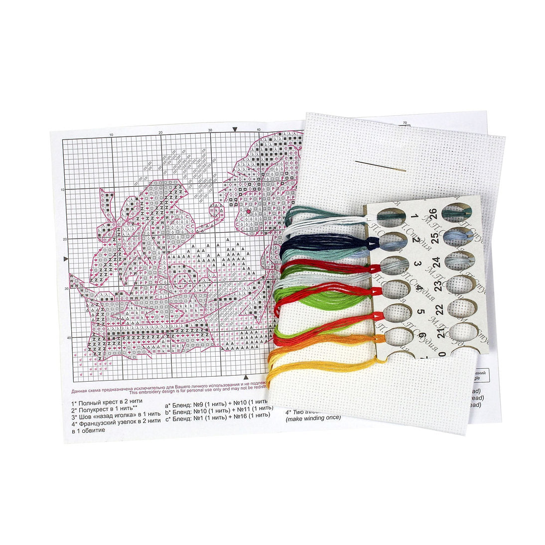 Weihnachtsgeschenk – SM-756 MP Studia – Kreuzstichset