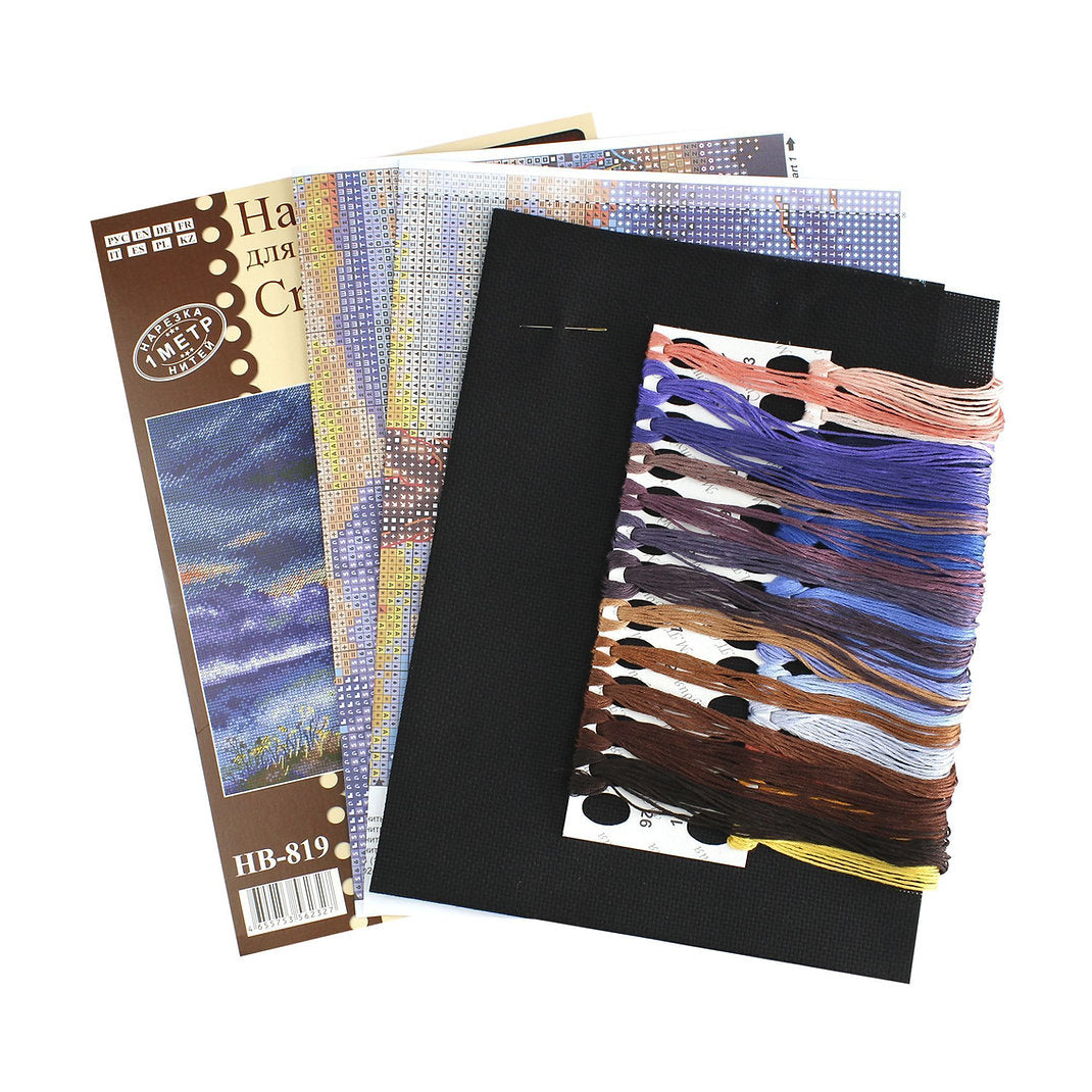 Kit de Punto de Cruz. Summer night - SNV-819 MP Studia