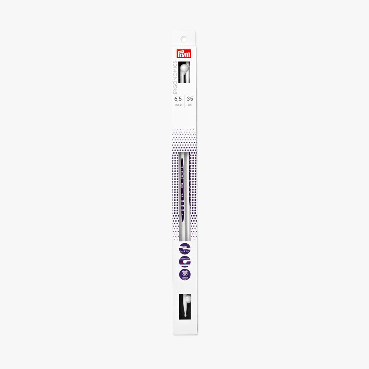 35cm Prym Head Ergonomic Knitting Needles for Comfortable Knitting