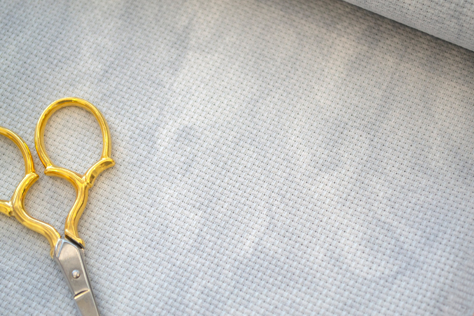 3706/7729 Tela AIDA 14 ct. Marmoleada Gris vintage ZWEIGART para Punto de Cruz