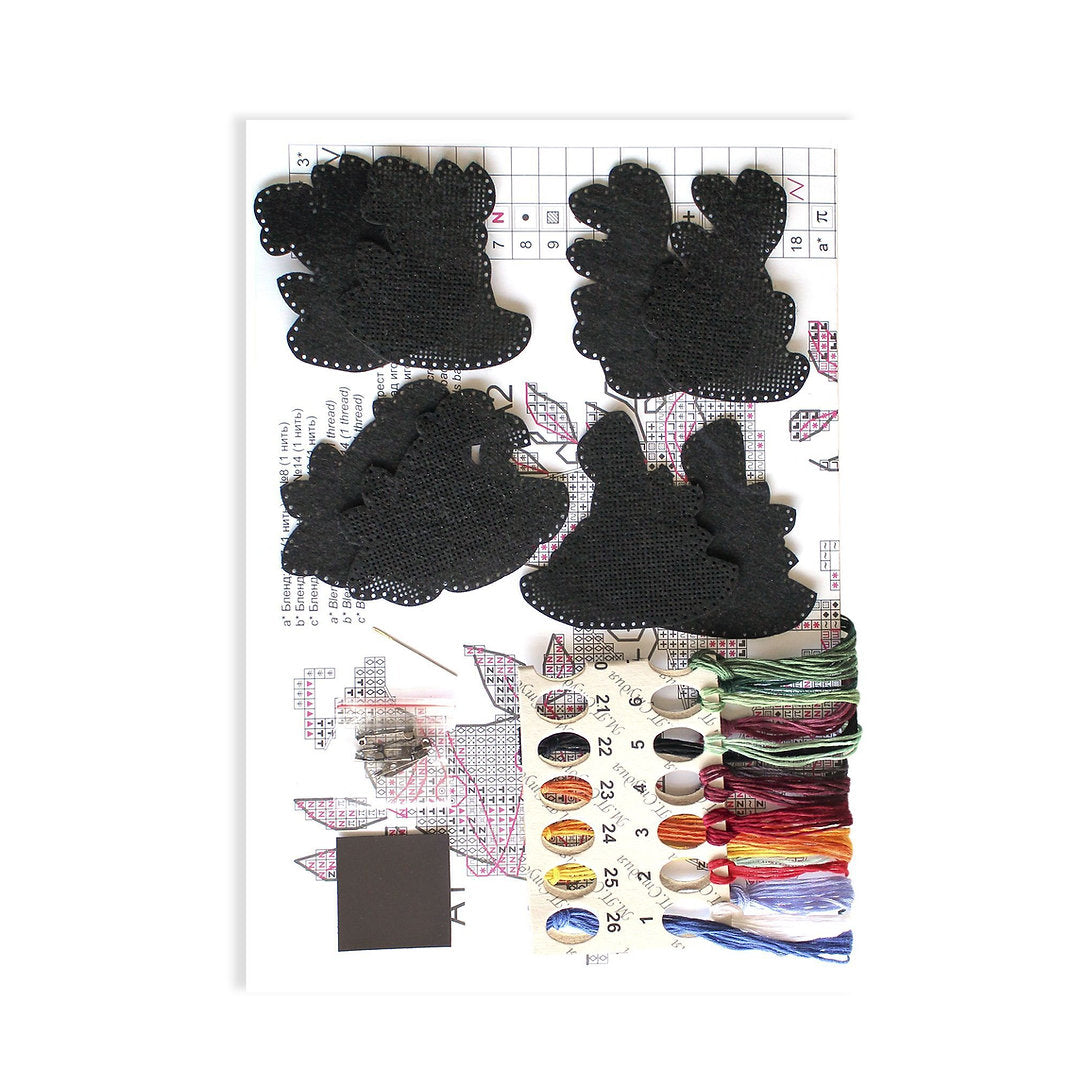 Sombreros Magicos - ST-1024 MP Studia - Kit de punto de cruz