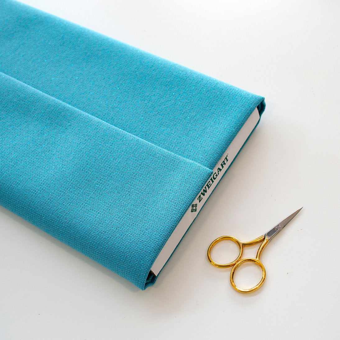 Tela Lugana 25 ct. 3835/6136 - Zweigart (Color Pacific Metallic Blue) - Tela para Punto de Cruz