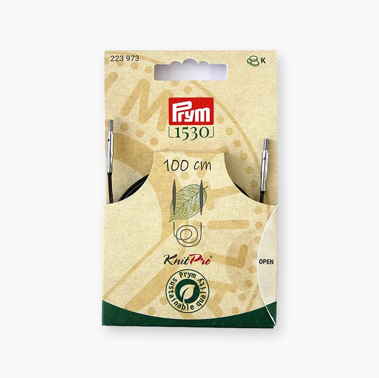 Kordel für Prym Natural Rundstricknadeln – Fadenersatzzubehör zum Stricken und Häkeln