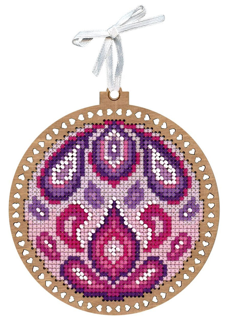 Mysterious Patterns. Adorno Navideño - SO-086 MP Studia - Kit con abalorios
