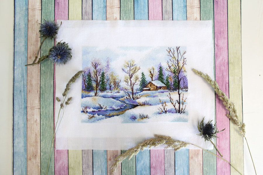 The beginning of spring - MP Studia SNV-818 - Kit de punto de cruz
