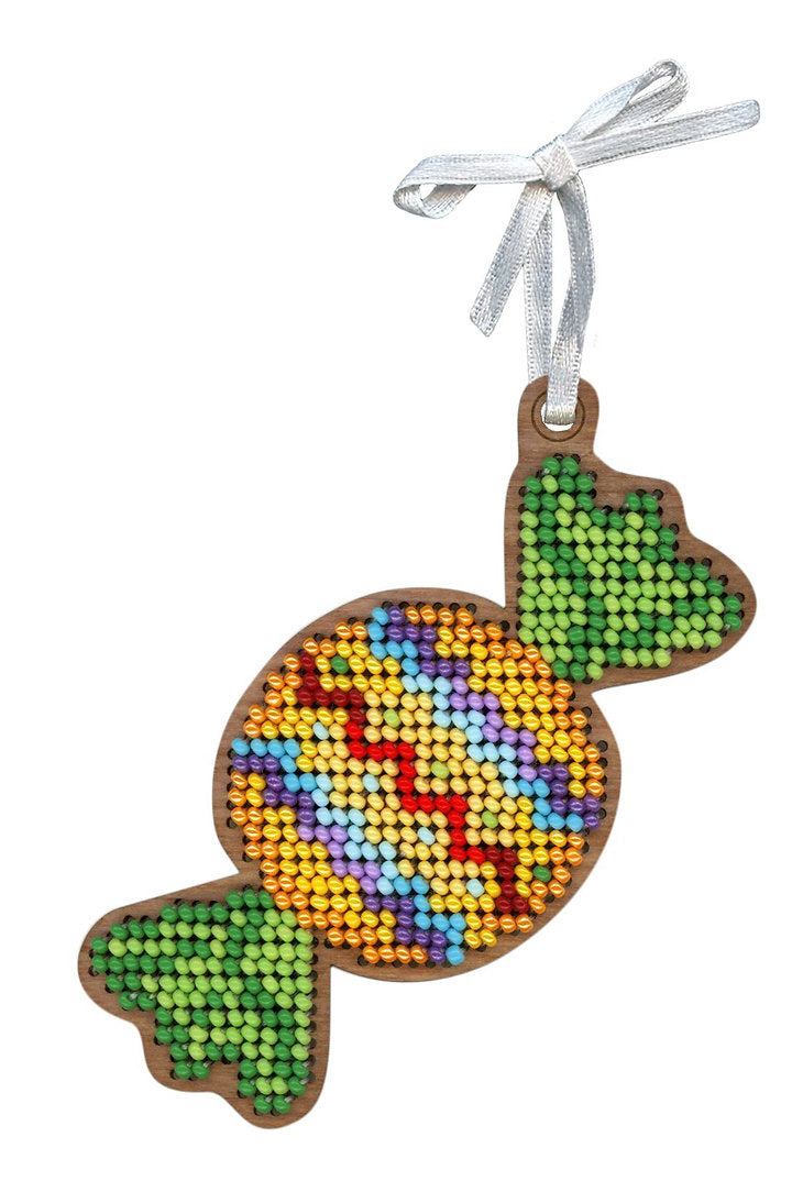 Süßigkeiten. Weihnachtsschmuck – SO-064 MP Studia – Kit mit Perle