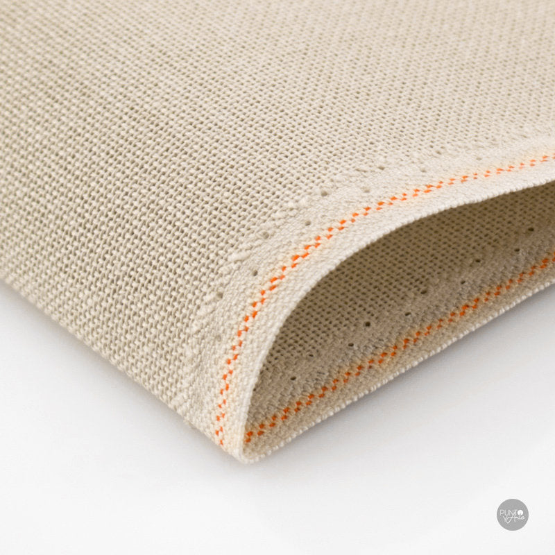 Brittney Lugana fabric 28 ct. Light Mocha by Zweigart for Cross Stitch 3270/309