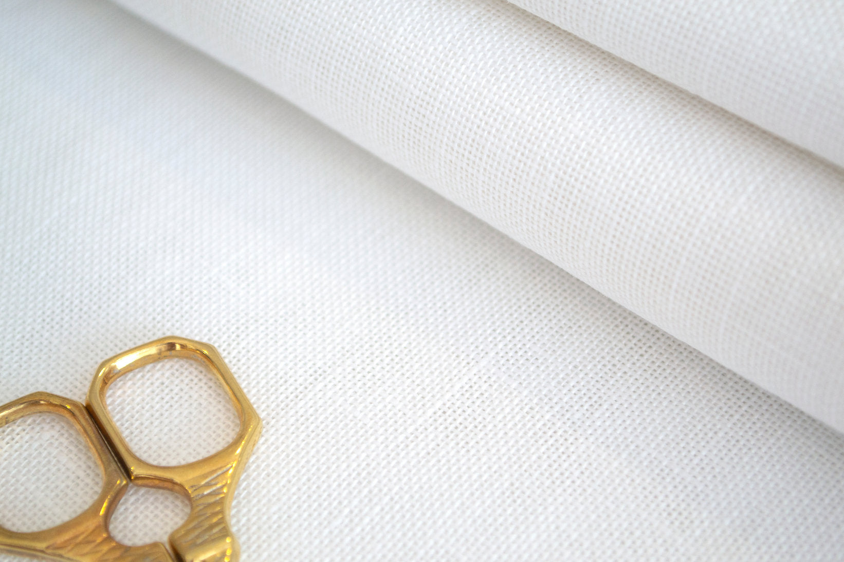 Tela Dublin Lino 25 ct. 3604/100 Blanco de ZWEIGART