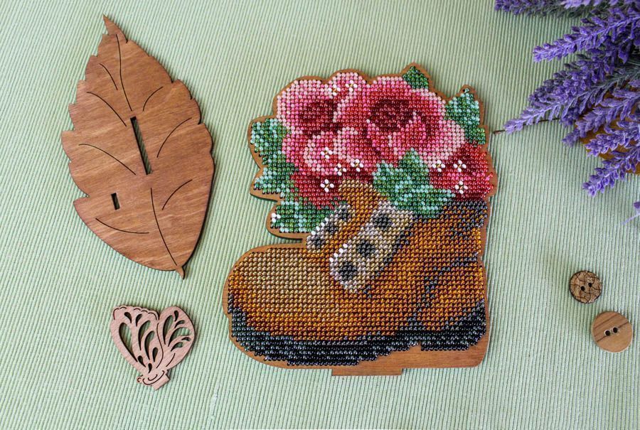 Kit con Abalorios "Belleza del Jardín" - SO-097 de MP Studia