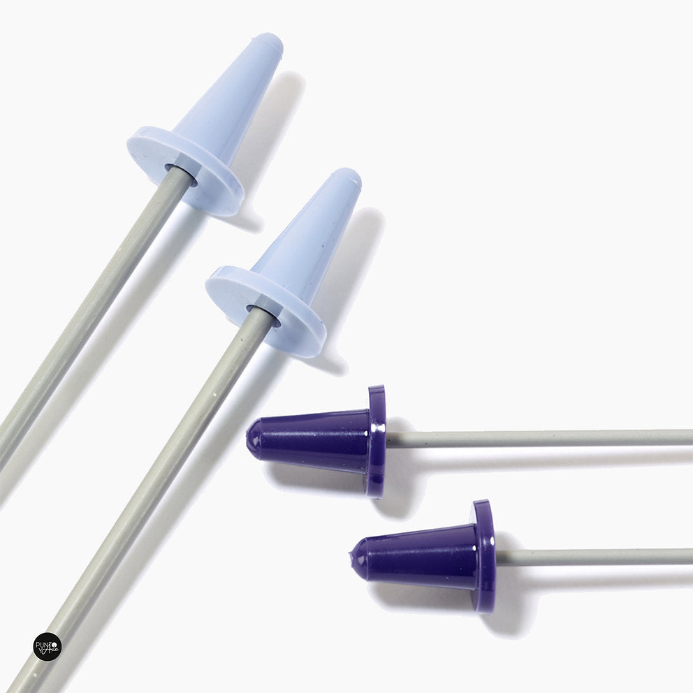 Protectores de puntos Prym 611870 - Topes de puntada para agujas de tejer