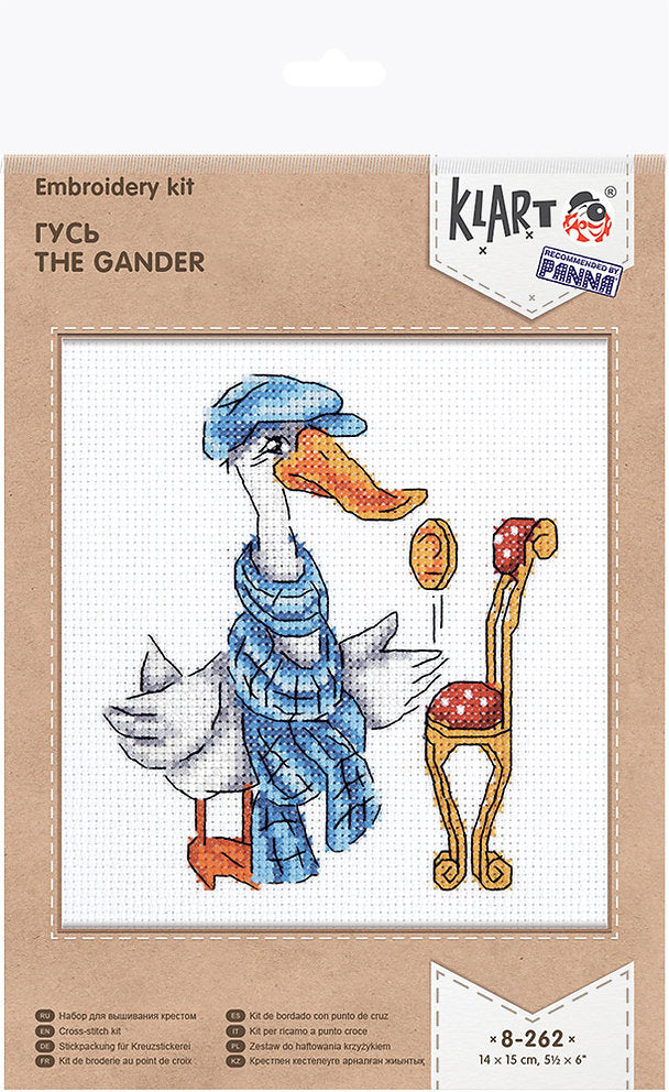 Kit de Punto de Cruz Klart 8-262 "El Gander"