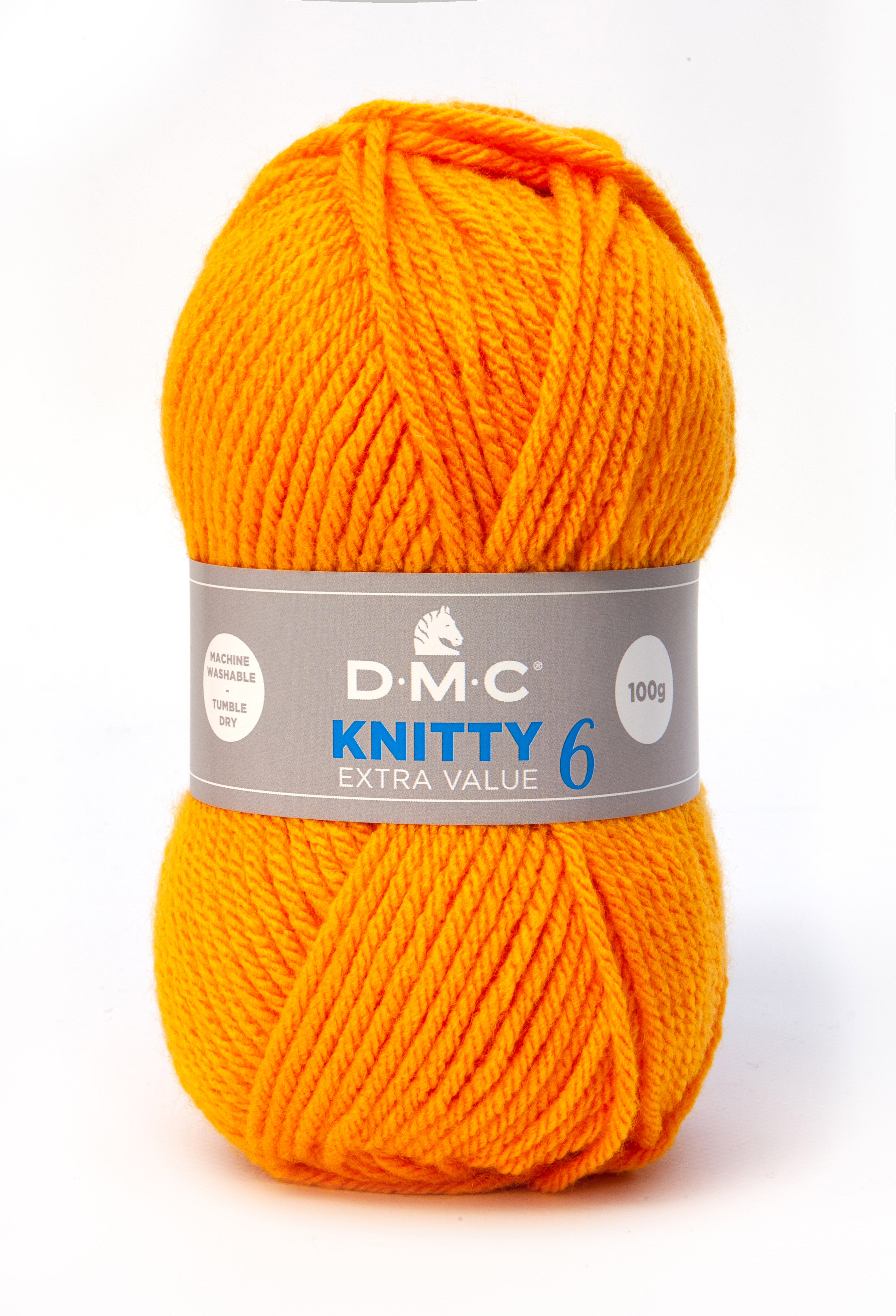 Knitty 6 - Lana Acrílica Gruesa, Suave y Fácil de Cuidar