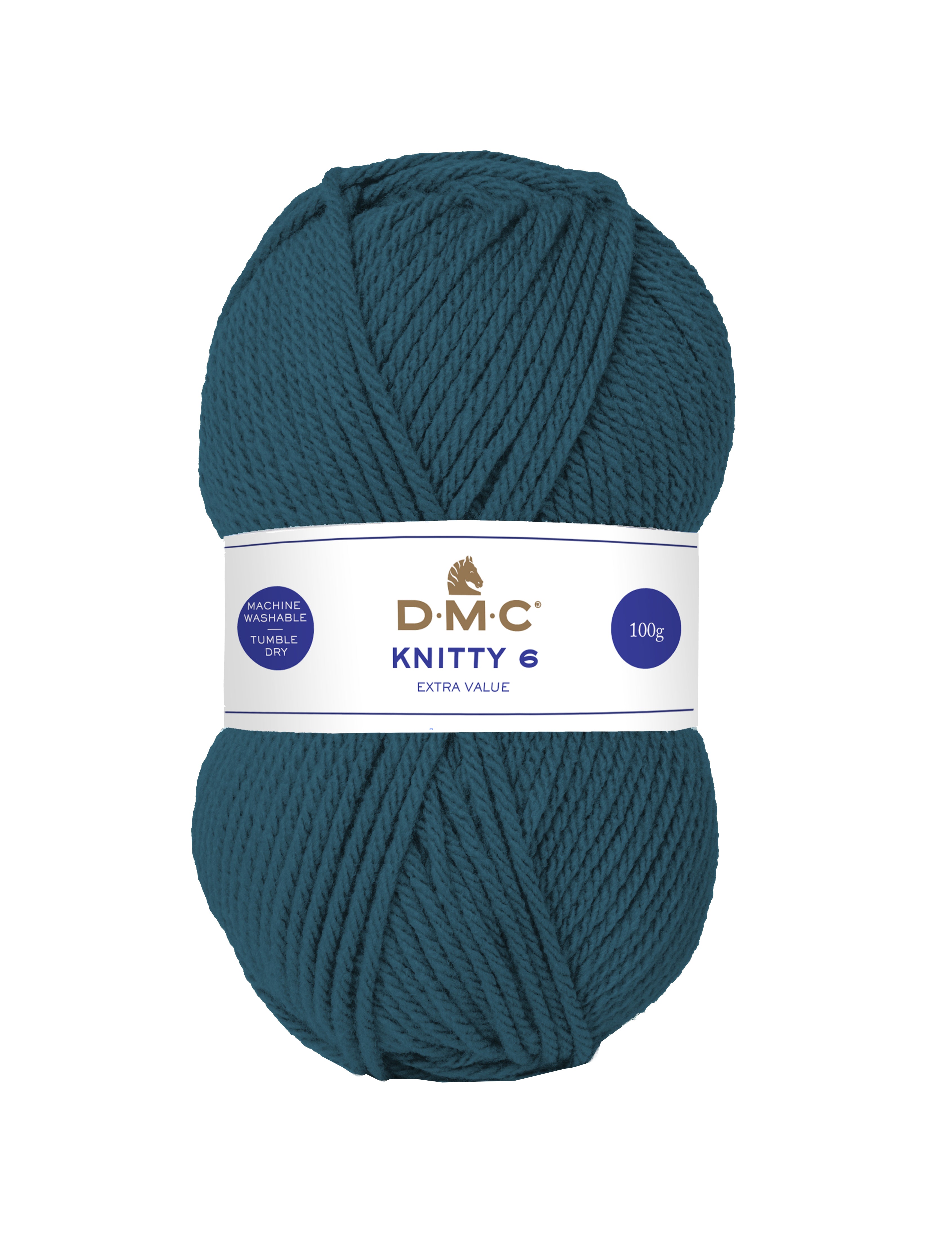 Knitty 6 - Lana Acrílica Gruesa, Suave y Fácil de Cuidar