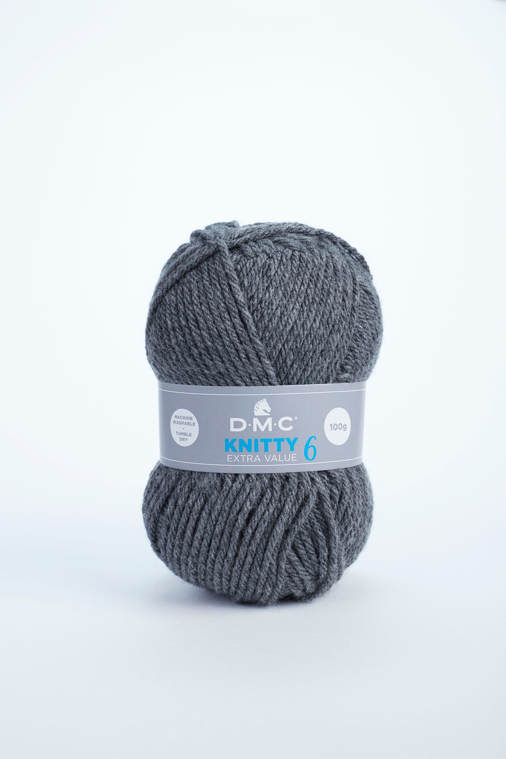 Knitty 6 - Lana Acrílica Gruesa, Suave y Fácil de Cuidar