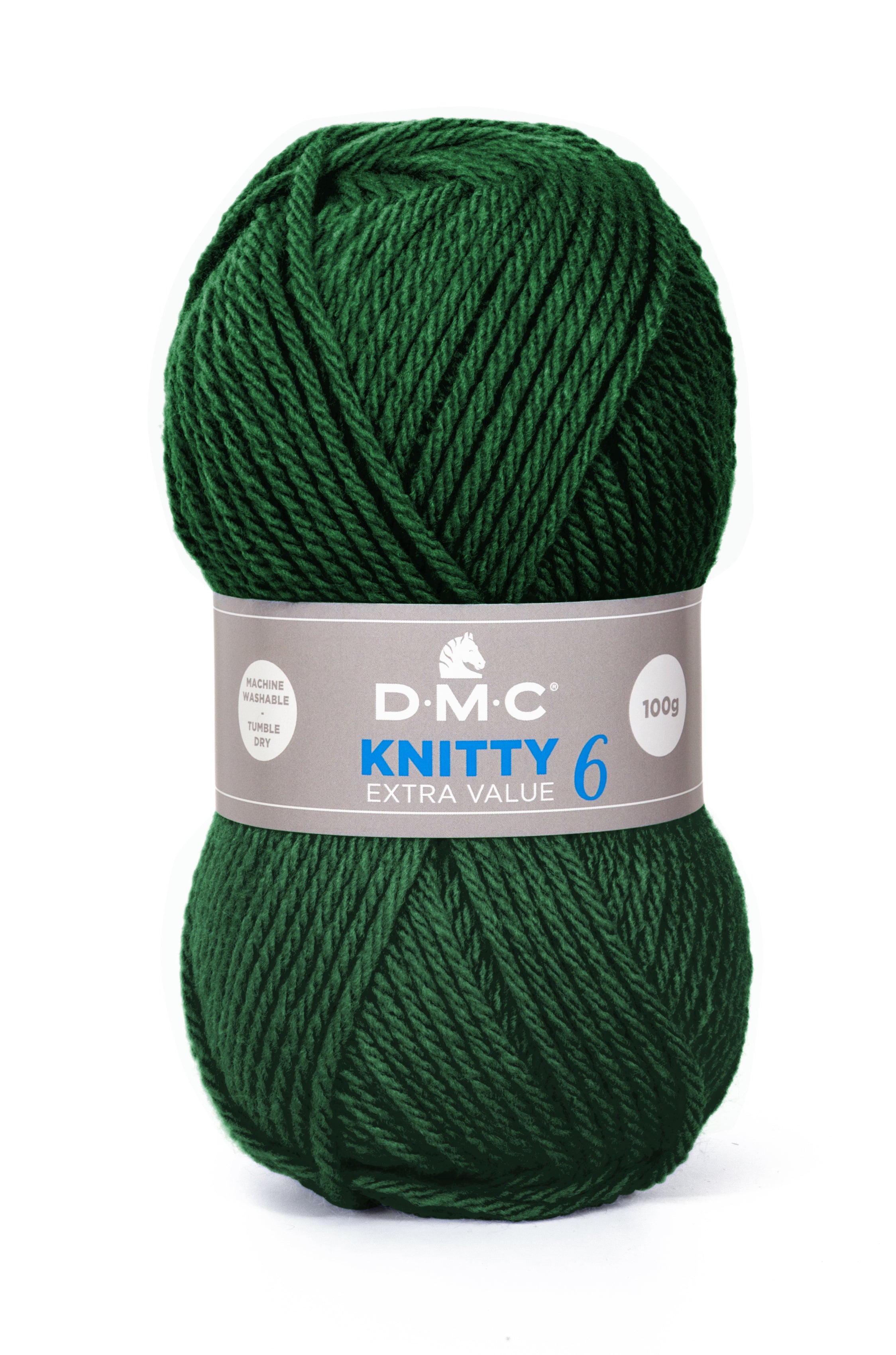 Knitty 6 - Lana Acrílica Gruesa, Suave y Fácil de Cuidar