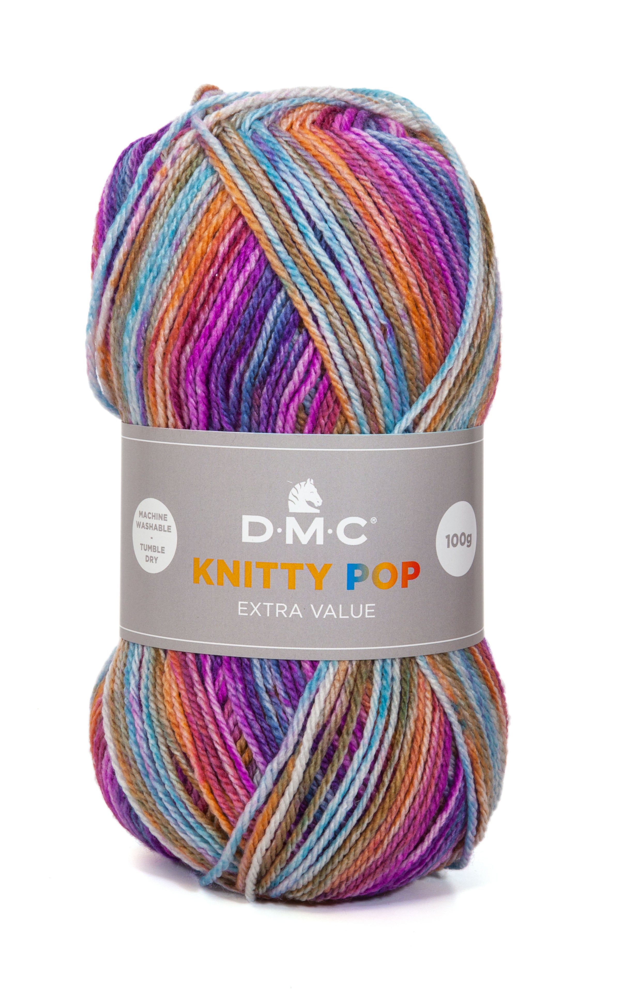 Knitty Pop - Hilo Acrílico Multicolor de Alta Calidad