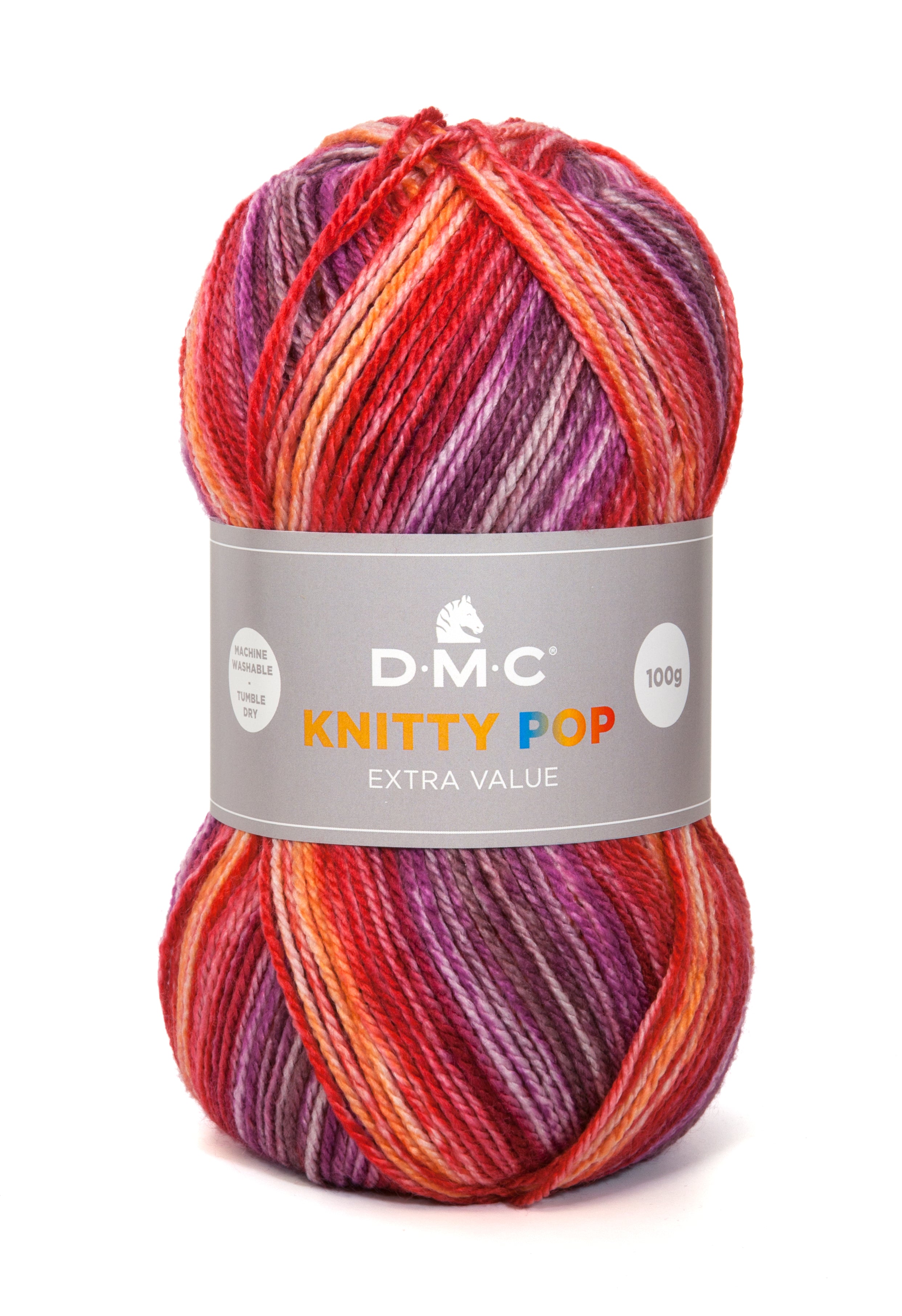 Knitty Pop - Hilo Acrílico Multicolor de Alta Calidad