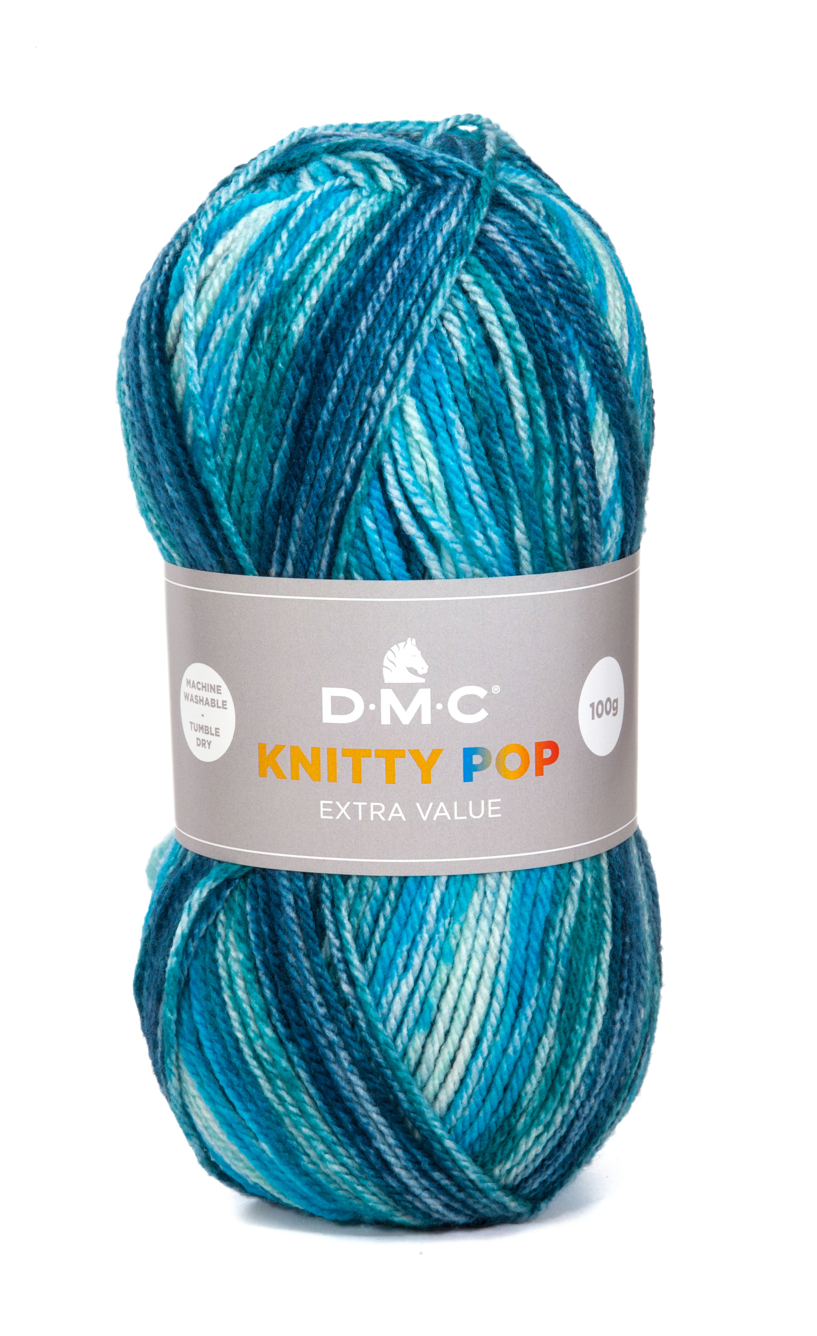 Knitty Pop - Hilo Acrílico Multicolor de Alta Calidad