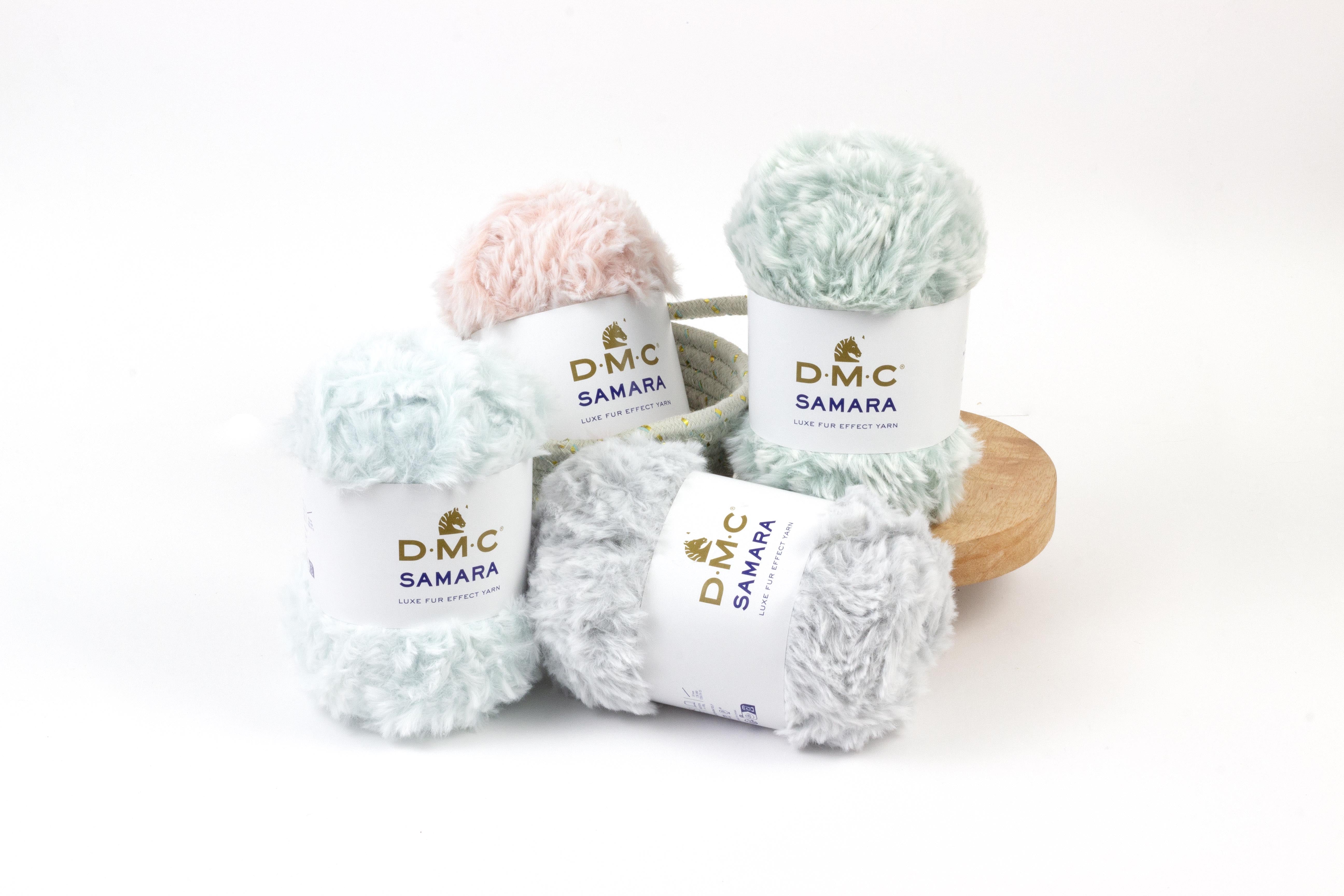 Samara de DMC - Lana Efecto Peluche para Prendas y Accesorios de Invierno