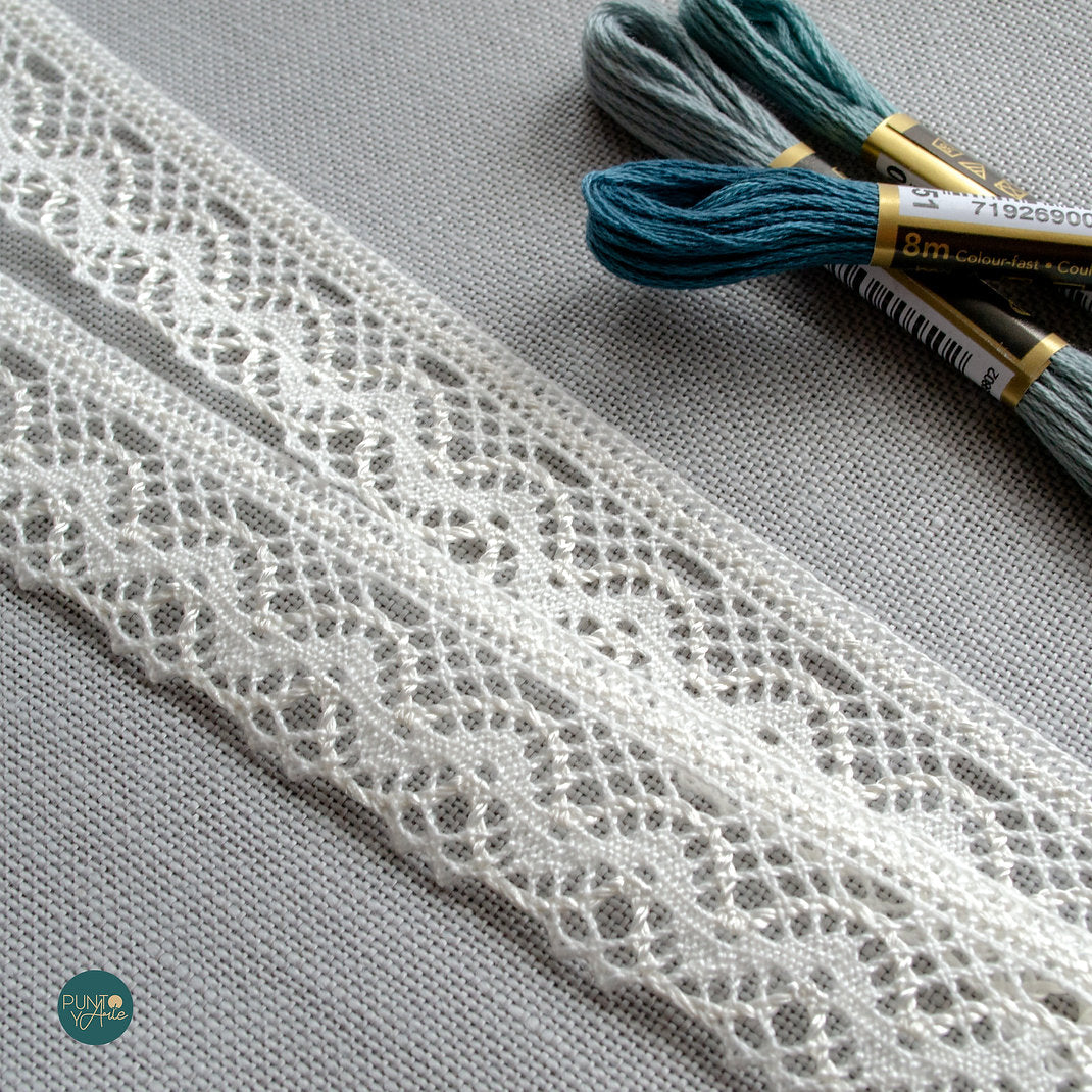 Puntilla con encaje de algodón Color 11 - ZWEIGART