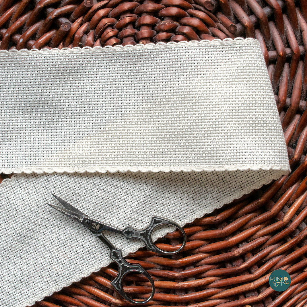 Cinta de Entredos 80 mm - Aida 14ct. Color 3 de Zweigart 7008/3