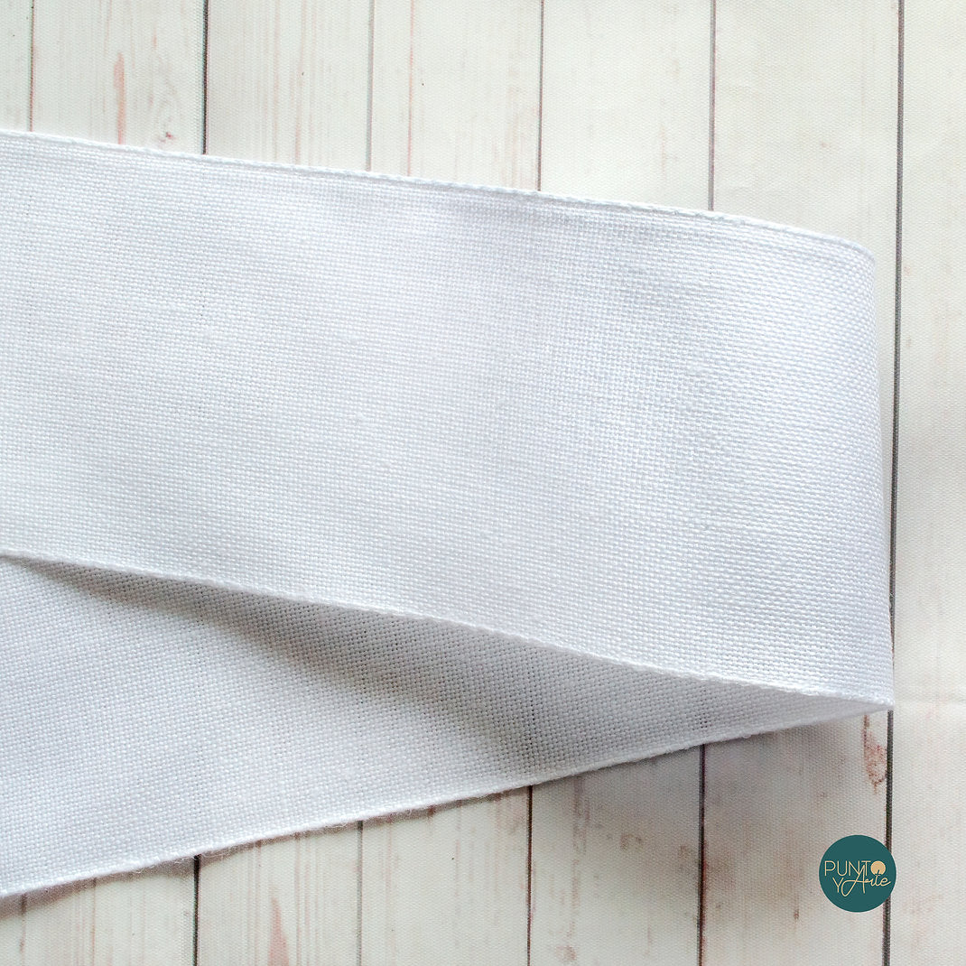 Cinta de Entredos 80 mm - 30 ct. Color 1 - ZWEIGART 100% lino