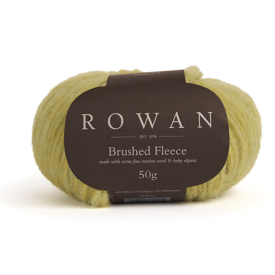 Rowan Brushed Fleece - Lana gruesa ligera y cálida con alpaca