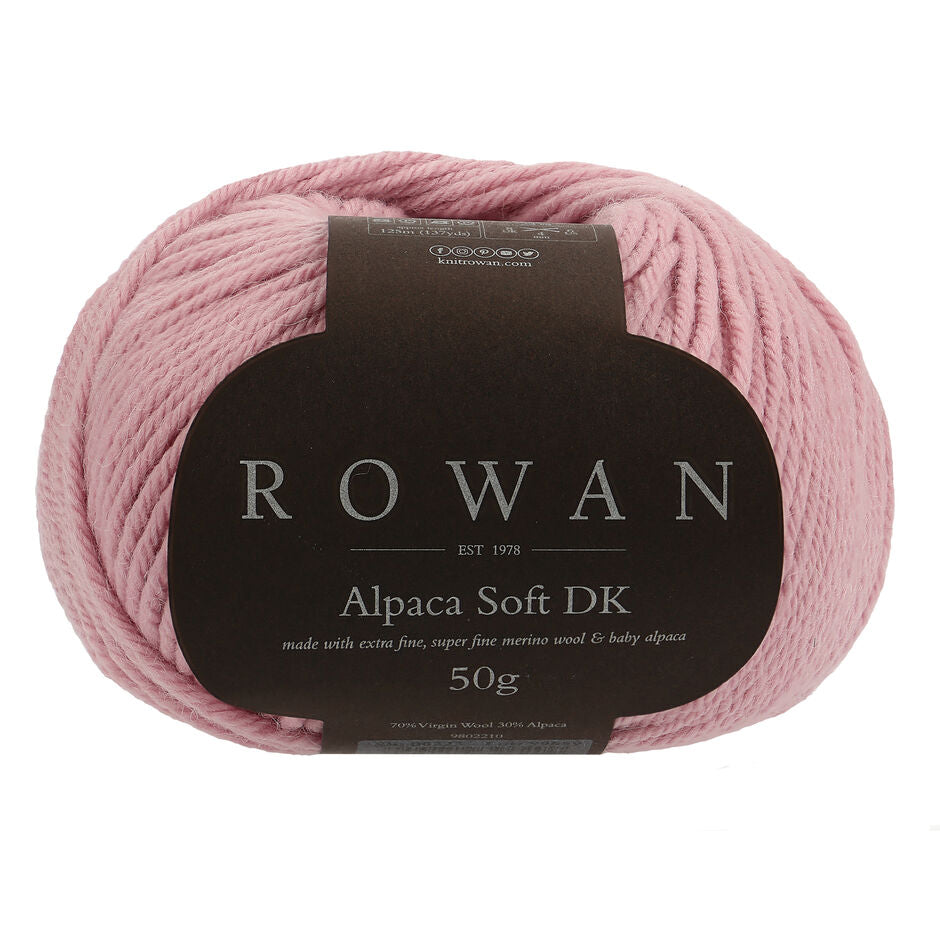 Rowan Alpaca Soft DK - Lana merino y alpaca para prendas suaves y elegantes