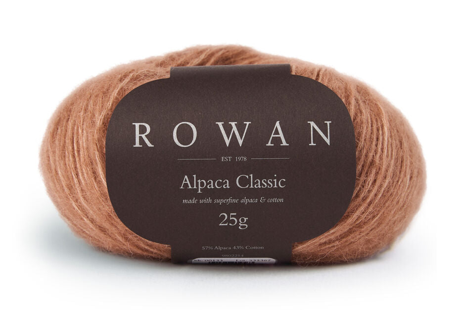 Rowan Alpaca Classic - Hilo ligero de alpaca y algodón para prendas cálidas y suaves
